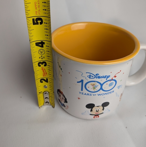 DISNEY 100 Years Of Wonder Anniversary Coffee Mug Collectible GREAT Condition - Picture 7 of 8